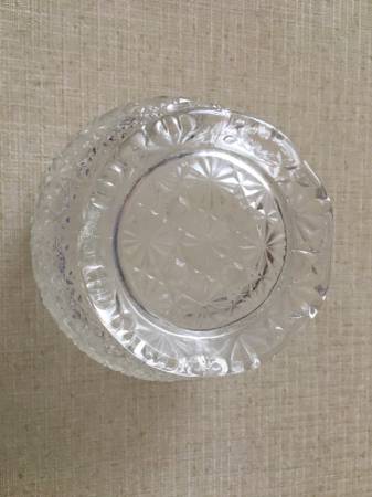 Viking Daisy & Button CLEAR Dish, Candy Dish, Jar, votive candle stand - $15 (Exton)63471187667073122
