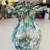 Vintage Murano Style Ruffle Vase Confetti 7 3/4” Tall 1 thumbnail