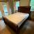 Solid Wood Queen Bed Frame - Sleigh Style 5 thumbnail