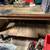 Heavy wood tool work table on wheels 2 thumbnail