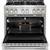 New in box JennAir rise 36” wide freestanding pro style gas range - 3 thumbnail