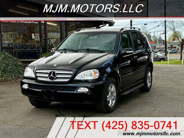 **2005** MERCEDES-BENZ ML 350, COMFORT, TIMELESS LUXURY AND BUILT TO - $3,99563477107479043121