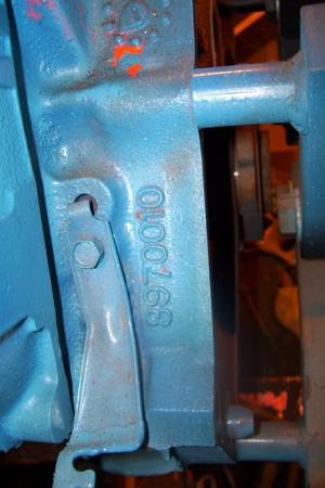REBUILT 350 CHEVROLET 4 BOLT MAIN MARINE REVERSE ROTATION 1