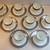 Coalport Blue Wheat Coffee Cans & Saucer 1 thumbnail