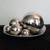 Silver Decor Bowl with Silver Decor Balls 4 thumbnail