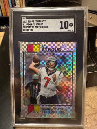 2023 Topps Composite Xfractor #1973-12 RC CJ Stroud Texans 1