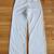 Adult Capoeira Pants: white, unisex M, unmarked, soft, thick, wide leg 2 thumbnail