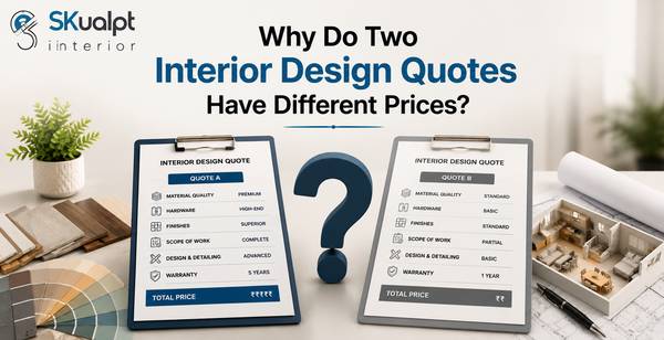 Why Do Two Interior Design Quotes Have Different Prices? 1