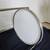 Vintage 1999 IKEA Strind Glass & Metal Rolling End Side Table 7 thumbnail
