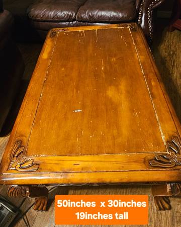 Coffee table and end tables 1