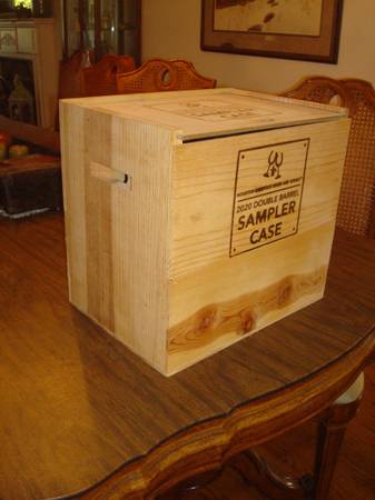Large Wood Wine crate 1