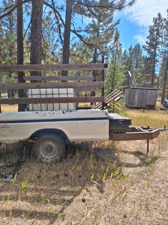 Truck bed trailer 1