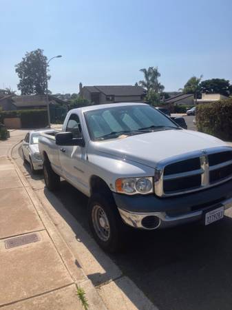 Ram 2500 Cummins H.O. 6 speed manual - $19,750 (Encinitas)63440496735105122