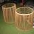 Patio  side table.. 2 tables alike w/glass tops/  1 side square table/ 1 thumbnail