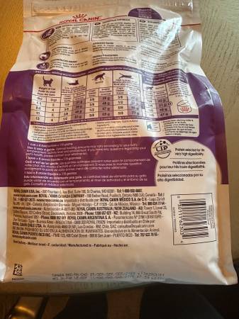 Comida para gatos - Royal Canin digestión sensible - 3.5 lbs (1.59 kg) $5 (Pittsburgh)63624433494913122