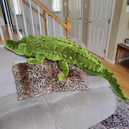 6' Plush Stuffed Alligator by Melissa & Doug REDUCED! 1