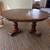 Round Solid wood dining room table 48-96 inches. Read description 1 thumbnail
