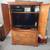 REDUCED - LIKE NEW -  Solid Wood Entertainment Center / Armoire 2 thumbnail