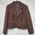 Alexon Rusty Brown Vintage Wool Blazer Size 18 1 thumbnail