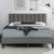 Grey Sectional Sofa Set with Cup Holder & Storage 949!!!!! 16 thumbnail