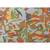 Vintage Abstract Screen Print Antique Maple Frame 2 thumbnail