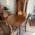 Beautiful Solid Oak Hutch, Table & Chairs 1 thumbnail