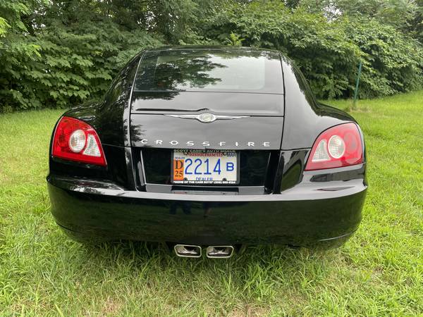 2004 Chrysler Crossfire Coupe 6 Speed Manual Black Cedar Interior 89k - $8,250 (Sutton, MA)63615276355715123