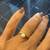 18K Italian Yellow Gold Ring (Size 6) with Natural Pearl 7 thumbnail