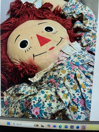 Muñeca Raggety Ann Knickerbocker de los años 60 - 60 USD (Summerville, SC)63437251144065121