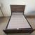 Beautiful Rustic Queen Bed Frame - Solid Wood with Box spring and Mattress 1 thumbnail
