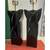 Vintage Deco Inspired Ceramic Lamps, Glossy Black Botanic Motif Pair 6 thumbnail
