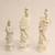 3 Chinese blanc de shin Guanyin, 8.3"H - 11.25"H 1 thumbnail