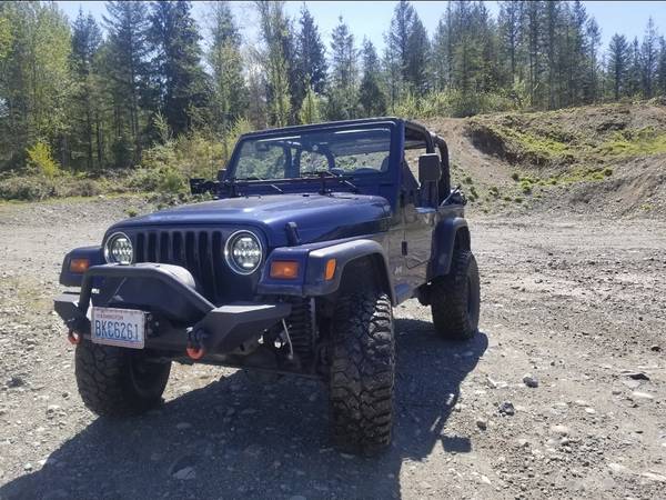 1997 Wrangler TJ - $6,500 (Gold Bar)63623310622081122