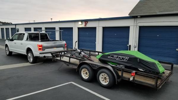 Utility Hauling Trailer 18'x8.5' 1
