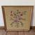 Pair of Large Floral Needlepoint Embroideries in Wooden Frames 2 thumbnail