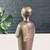 Egyptian Style Brass & Marble Figurative Sculpture 9 thumbnail