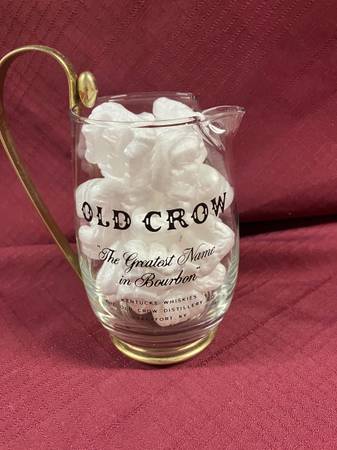 OLD CROW BOURBON PITCHER 1