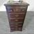 6 Drawer Basset Cherry Wood Lingerie Cabinet - 24x17 1/2x53 2 thumbnail