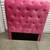 Headboard - beautiful pink velvet 1 thumbnail
