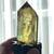 Gorgeous Smokey Citrine Quartz Obelisk Tower 4 3/4" In Stand, Specimen 5 thumbnail