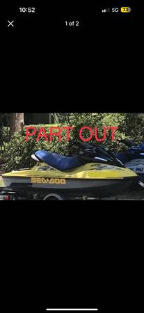 Seadoo RXDI PART OUT 1