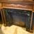 Early 1900's GAS FIREPLACE w/mantel 4 thumbnail