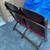 10 antique wood auditorium/ church folding chairs- very good 5 thumbnail