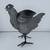 Plate steel yard art Rooster silhouette - metal iron 8 thumbnail