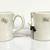 Vintage 1970's Hand Painted Fitz & Floyd "Zipped Up" Coffee/Tea Mugs 3 thumbnail