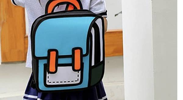 Cartoon backpack (#25) 1