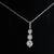 White gold diamond ring and necklace 5 thumbnail