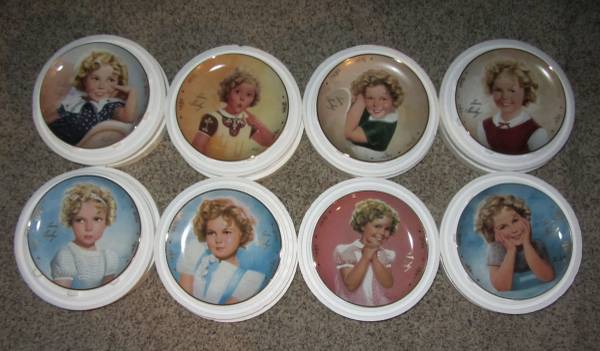 Danbury Mint Limited Edition Numbered Shirley Temple Decorative Plates 1