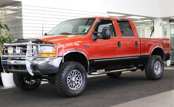 2000 FORD F250 7.3L 0-RUST 1-OWNER 4X4 F350 F-250 1999 2001 2002 2003 1