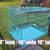 Blue Pet Cage 24" long, 18" wide, 19" tall - Collapsible - Tray - Nice 1 thumbnail